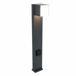 Borne lumineuse Lutec CUBA LED Anthracite, 1 lumière