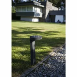 Borne lumineuse Lutec DISO LED Anthracite, 1 lumière