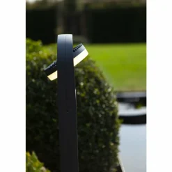 Borne lumineuse Lutec Fele LED Anthracite, 1 lumière