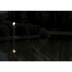 Borne lumineuse Lutec Fele LED Anthracite, 1 lumière