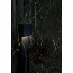 Borne lumineuse Lutec Gemini XF LED Noir, 1 lumière