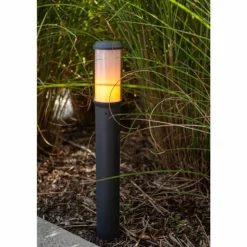 Borne lumineuse Lutec Heros Anthracite, 1 lumière