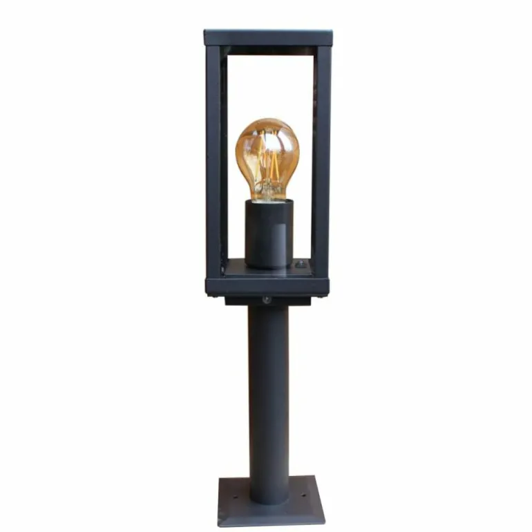 Borne lumineuse Lutec KARO Noir, 1 lumière