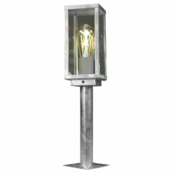 Borne lumineuse Lutec KARO Zingué, 1 lumière