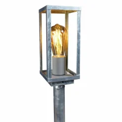 Borne lumineuse Lutec KARO Zingué, 1 lumière