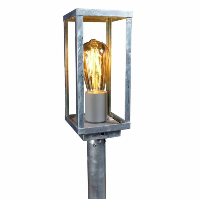 Borne lumineuse Lutec KARO Zingué, 1 lumière