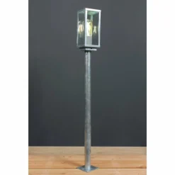 Borne lumineuse Lutec KARO Zingué, 1 lumière