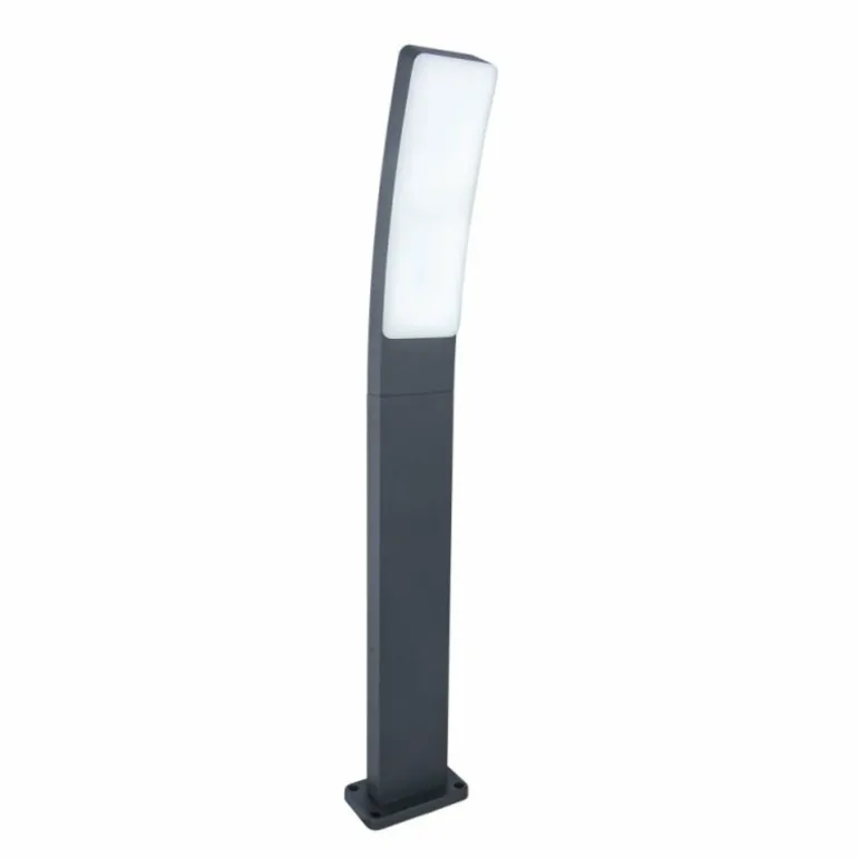 Borne lumineuse Lutec Kira LED Anthracite, 1 lumière