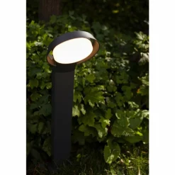 Borne lumineuse Lutec POLO LED Anthracite, 1 lumière