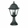Borne lumineuse Lutec Roma Anthracite, 1 lumière