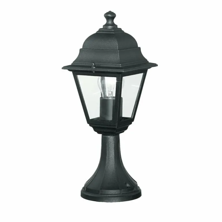 Borne lumineuse Lutec Roma Anthracite, 1 lumière