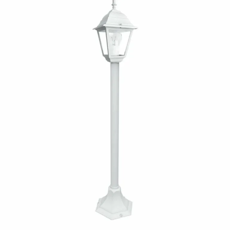 Borne lumineuse Lutec Roma Blanc, 1 lumière