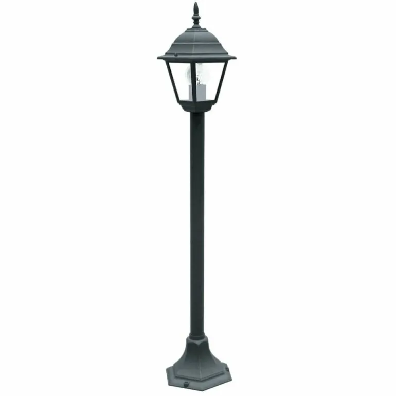 Borne lumineuse Lutec Roma Anthracite, 1 lumière