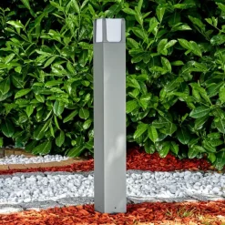 Borne lumineuse Lysabbel LED Anthracite, 1 lumière