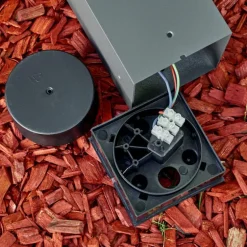 Borne lumineuse Lysabbel LED Anthracite, 1 lumière