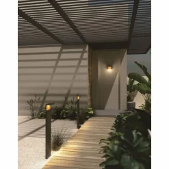 Borne lumineuse Mantra RUKA LED Gris, 1 lumière