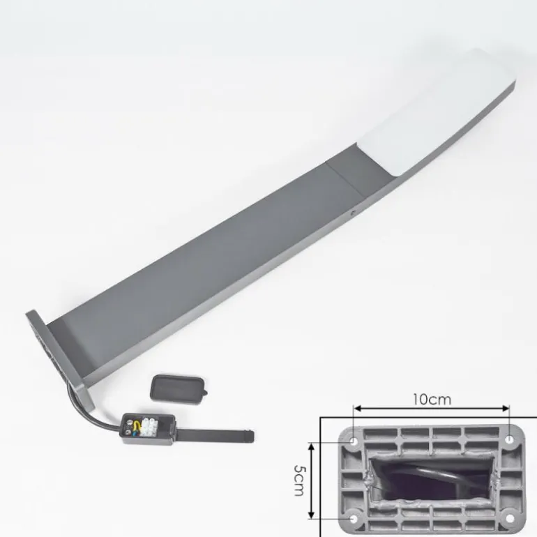 Borne lumineuse Maseru LED Anthracite, 1 lumière