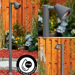 Borne lumineuse Milond Anthracite, 1 lumière