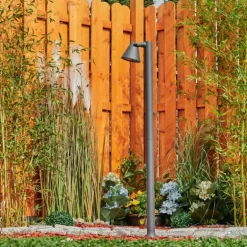 Borne lumineuse Milond Anthracite, 1 lumière