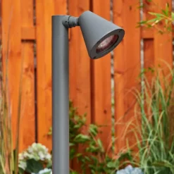 Borne lumineuse Milond Anthracite, 1 lumière