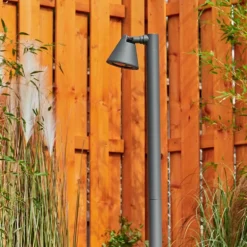 Borne lumineuse Milond Anthracite, 1 lumière