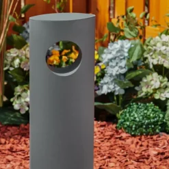 Borne lumineuse Narunteno LED Anthracite, 1 lumière