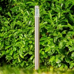 Borne lumineuse Noreaz LED Acier inoxydable, 1 lumière