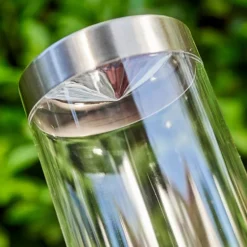 Borne lumineuse Noreaz LED Acier inoxydable, 1 lumière