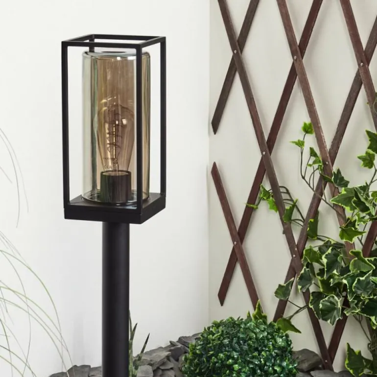 Borne lumineuse Palanga Noir, 1 lumière