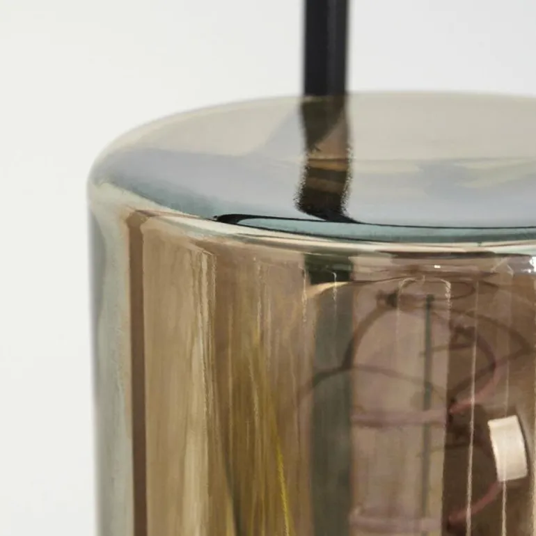 Borne lumineuse Palanga Noir, 1 lumière