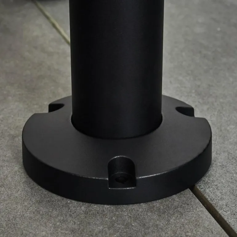 Borne lumineuse Palanga Noir, 1 lumière