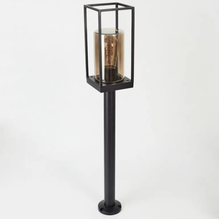 Borne lumineuse Palanga Noir, 1 lumière