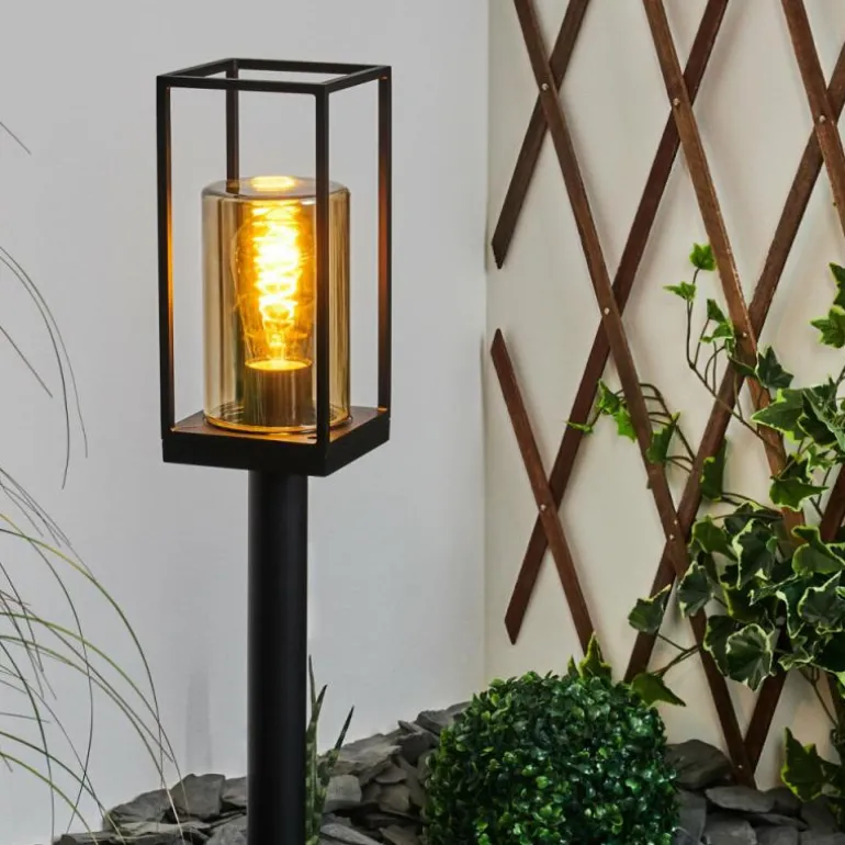 Borne lumineuse Palanga Noir, 1 lumière