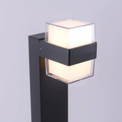 Borne lumineuse Paul-Neuhaus CARA LED Anthracite, 2 lumières