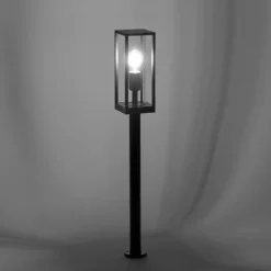 Borne lumineuse Paul-Neuhaus EMIL Anthracite, 1 lumière