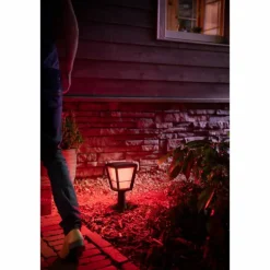 Borne lumineuse Philips Hue Ambiance White & Color Econic LED Noir, 1 lumière, Changeur de couleurs