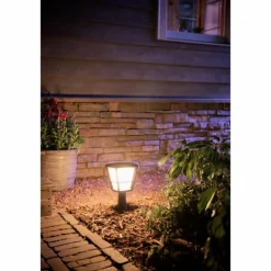 Borne lumineuse Philips Hue Ambiance White & Color Econic LED Noir, 1 lumière, Changeur de couleurs