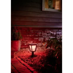 Borne lumineuse Philips Hue Ambiance White & Color Econic LED Noir, 1 lumière, Changeur de couleurs