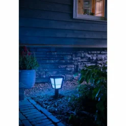 Borne lumineuse Philips Hue Ambiance White & Color Econic LED Noir, 1 lumière, Changeur de couleurs