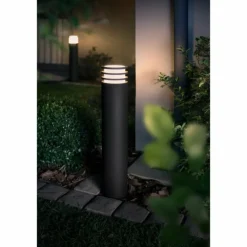 Borne lumineuse Philips Hue Ambiance White Lucca LED Anthracite, 1 lumière