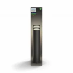 Borne lumineuse Philips Hue Ambiance White Lucca LED Anthracite, 1 lumière