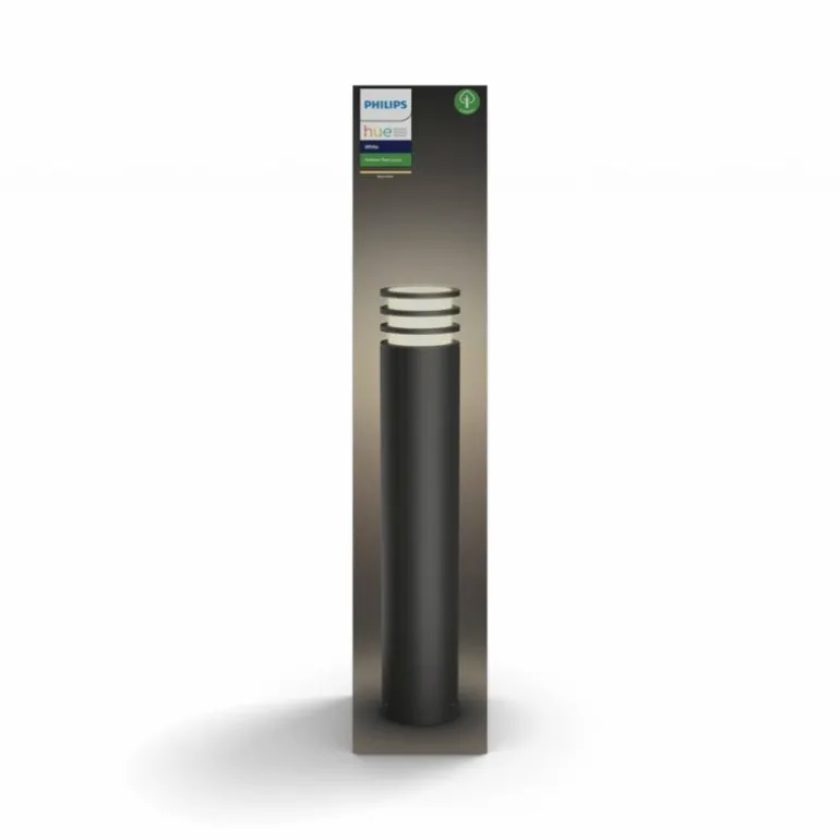 Borne lumineuse Philips Hue Ambiance White Lucca LED Anthracite, 1 lumière