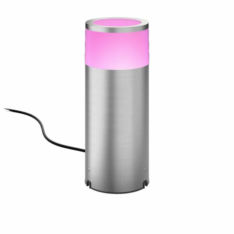 Borne lumineuse Philips Hue Calla LED Aluminium, 1 lumière, Changeur de couleurs