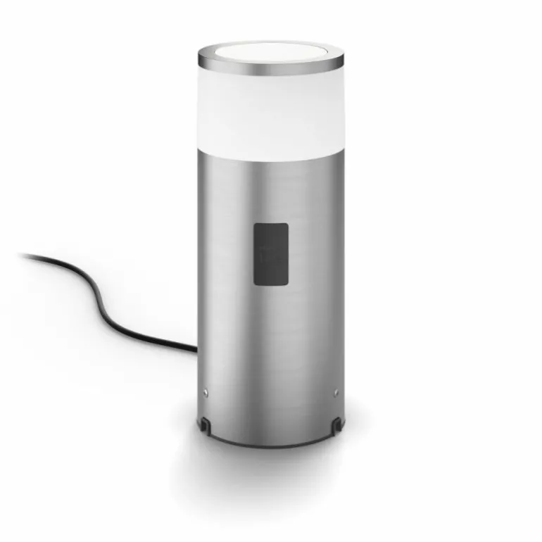 Borne lumineuse Philips Hue Calla LED Aluminium, 1 lumière, Changeur de couleurs