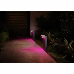 Borne lumineuse Philips Hue Nyro LED Noir, 1 lumière, Changeur de couleurs