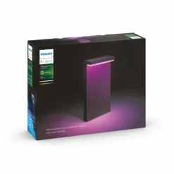 Borne lumineuse Philips Hue Nyro LED Noir, 1 lumière, Changeur de couleurs