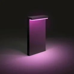 Borne lumineuse Philips Hue Nyro LED Noir, 1 lumière, Changeur de couleurs