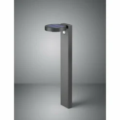 Borne lumineuse Reality Posadas LED Anthracite, 1 lumière, Détecteur de mouvement