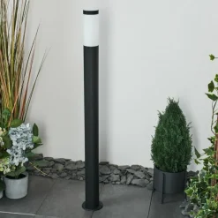 Borne lumineuse Ruti Noir, 1 lumière