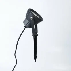 Borne lumineuse Sempach LED Noir, 1 lumière, Changeur de couleurs